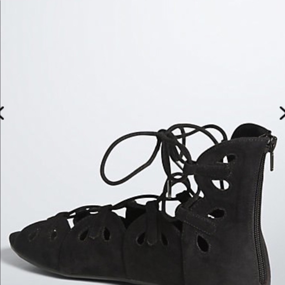 Torrid lace up sandals